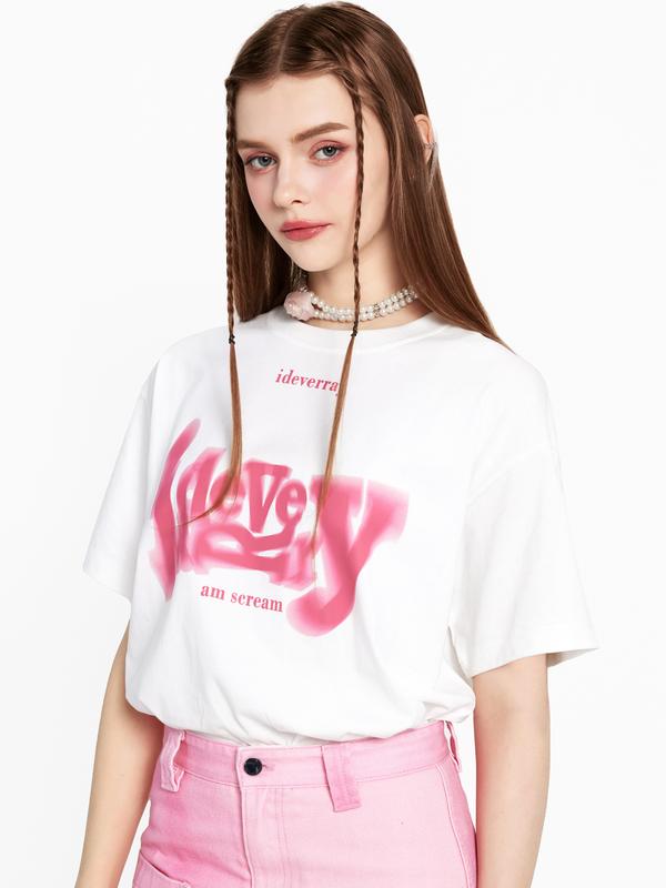 [TẶNG TÚI GIẤY-KHÔNG HỘP] Áo thun unisex cao cấp chính hãng IDEVERRAY x Tiểu Vy [HEARTBEAT - Rung động] Signature form oversize chất liệu cotton 260gsm