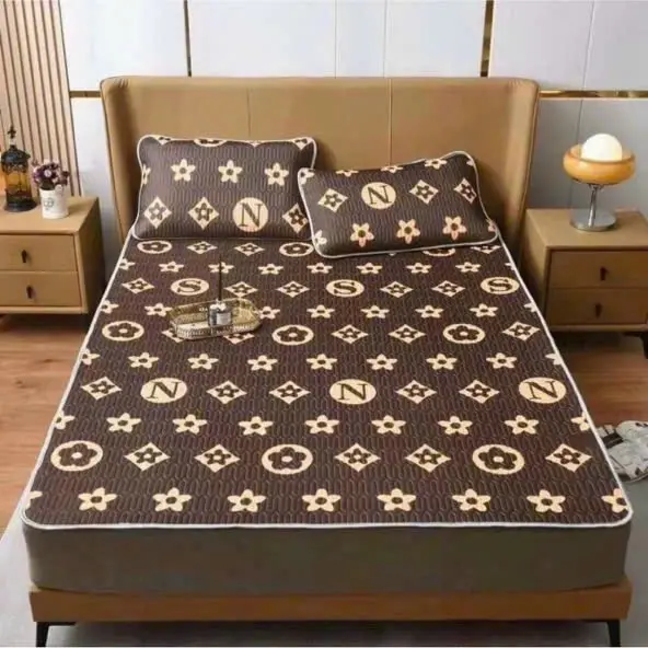 [ tặng kèm 2 vỏ gối] chiếu điều hòa Trần bông họa tiết siêu xinh 4