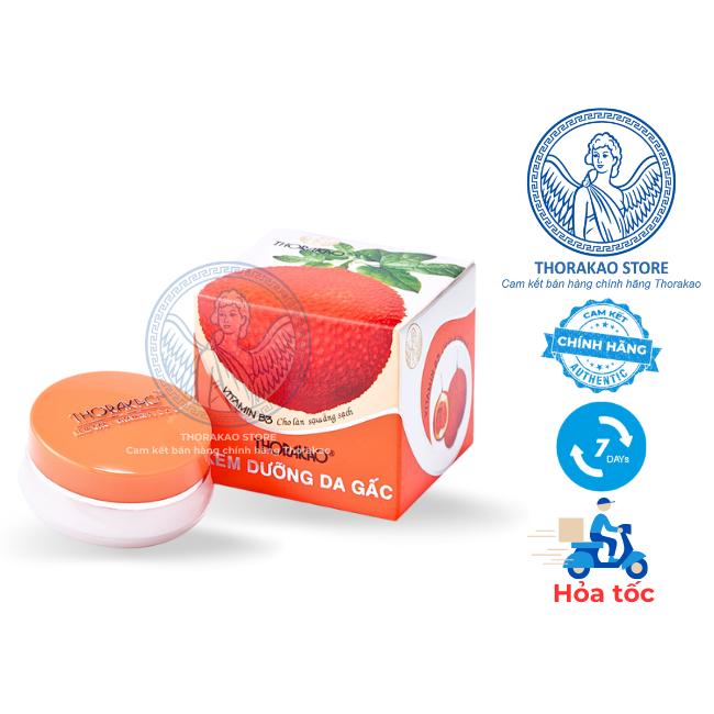 Kem Dưỡng Da Gấc Thorakao 3g Cân Bằng Độ Ẩm, Dưỡng Da Mềm Mại, Sáng Mịn - Thorakao Store. 0