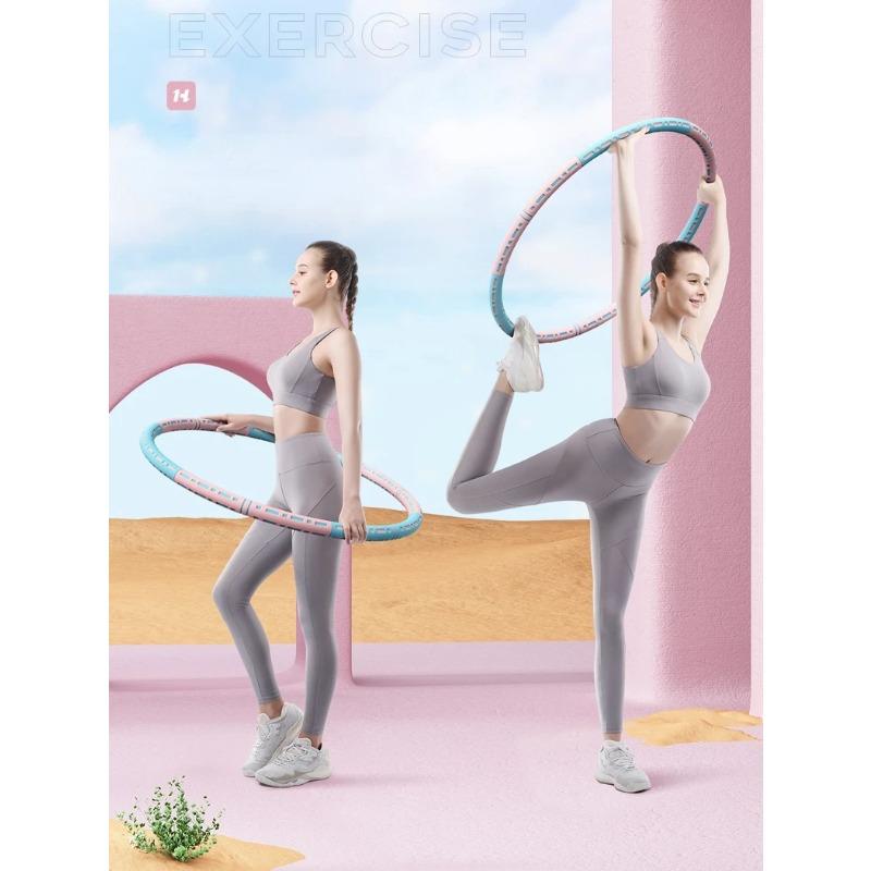Product Introduction of Sports Hoop Circle Abdomen Women Weight Loss Artifact Circle  Bodybuilding Yoga Hoop Accessories Home Fitness Exercise 18