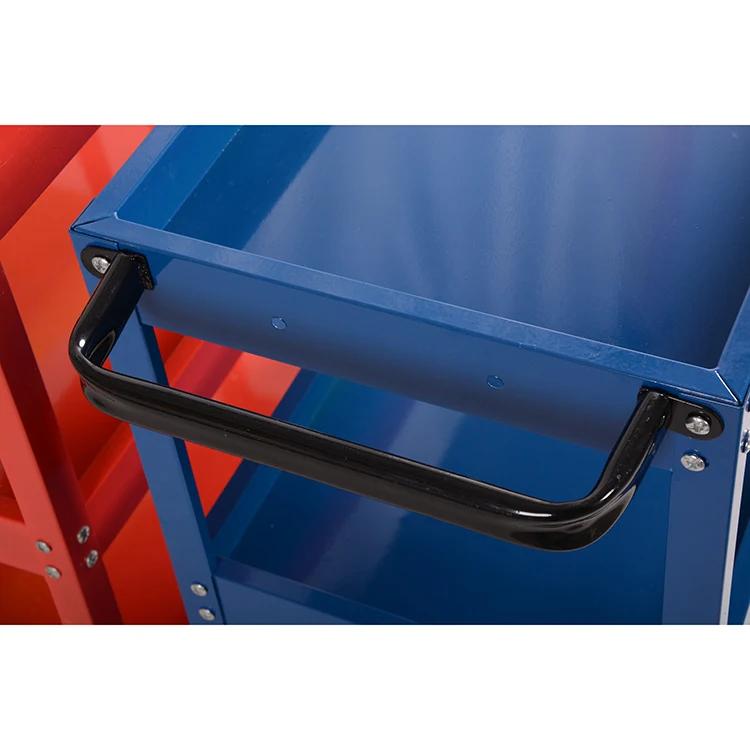 Product Introduction of 3 Layer Tool Cart Trolley Hand Push Cart Heavy Duty For Tool Storage Parts Car Auto Repair 44