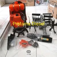 Gambar Paket Mesin potong rumput BG328+Mesin 2set cultivator bajak sawah dari PratamaDiesel_NEW Kab. Bekasi 3 Tokopedia