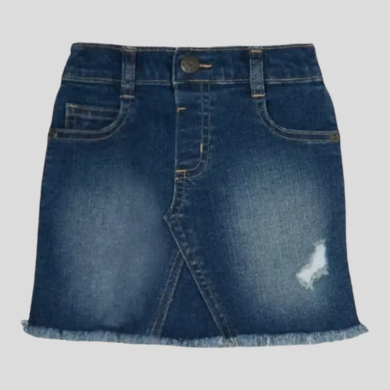 Rok Jeans Anak Perempuan Size 1-5th 1