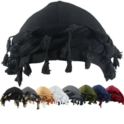 Satin Skull Caps For Men Babalet Halo Turban For Men Women Satin