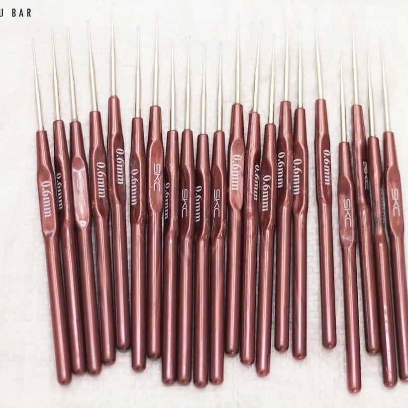 Kim đâm dreadlock tiêu chuẩn - combo 4 cây 0,6mm