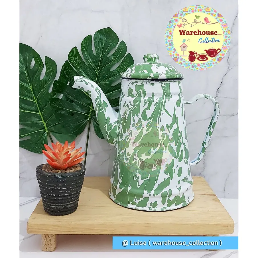 TEKO BLIRIK BESAR /ESKAN 13 BLIRIK/LURIK ENAMEL SENG/TEKO JADUL