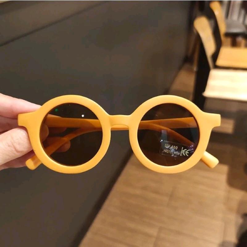 Kính Râm Trẻ Em Tròn Mờ Cho Bé 1-8 Tuổi 6