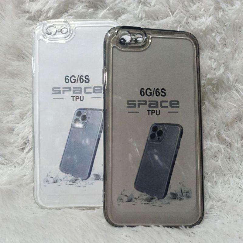Softcase Casing IP 6G 6S Case silikon Clear Bening transparan pro Camera+ pelindung Camera bahan full karet tahan lama 5
