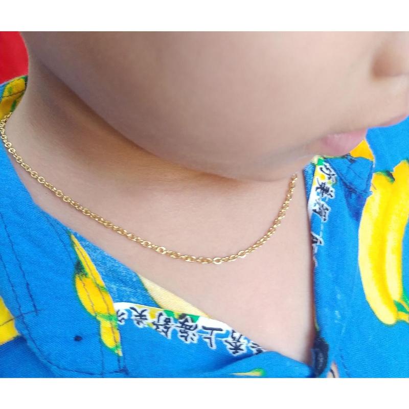 (Safe for babies) Simple Small Chain Necklace Regular Type - - TikTok ...