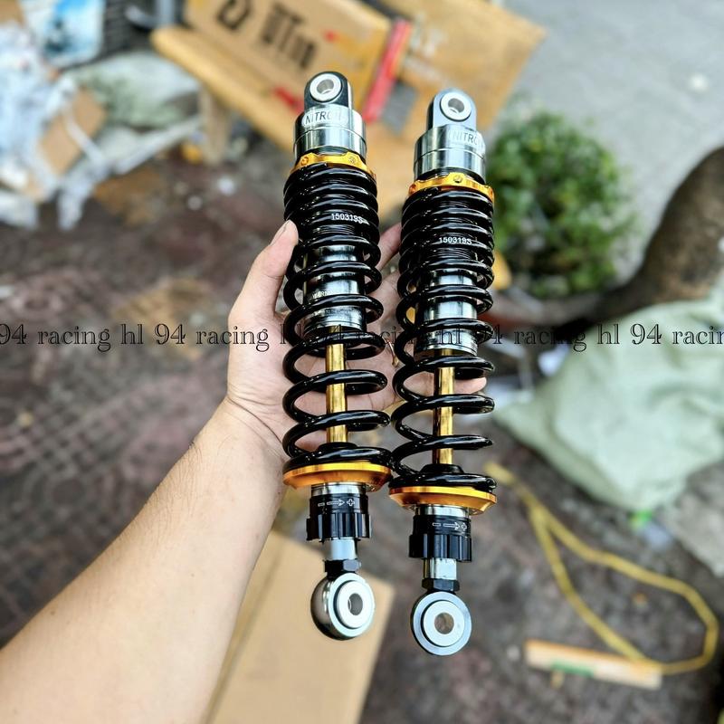 Phuộc Nitron wave Sirius không bình dầu đen chén vàng giảm xóc Phụ Tùng