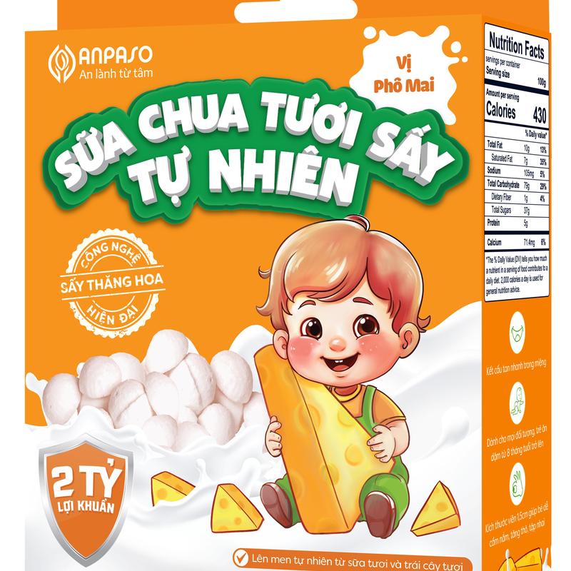 [DEAL SHOCK] Sữa chua sấy Anpaso vị phô mai 20g