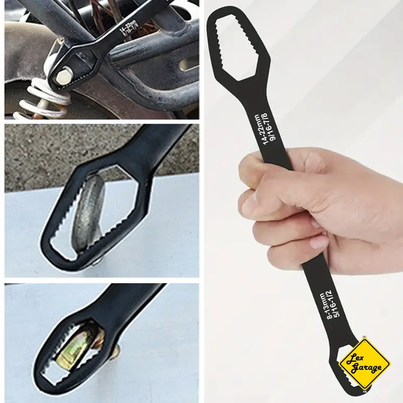 Kunci Ring Pas Set Universal Double Head Wrench Adjustable 3