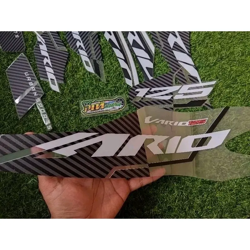 COD STICKER STRIPING TRANSPARAN HONDA VARIO 125CC DAN 150CC TAHUN 2018 SAMPAI 2021 MOTIF MALAYSIA BAHAN MAXDECAL VIRAL Motorcycle 0