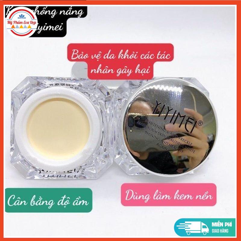 Kem Chống Nắng Yiyimei Kem Chống Nắng Nâng Tone Cho Mọi Loại Da 20g Sunscreen Skincare