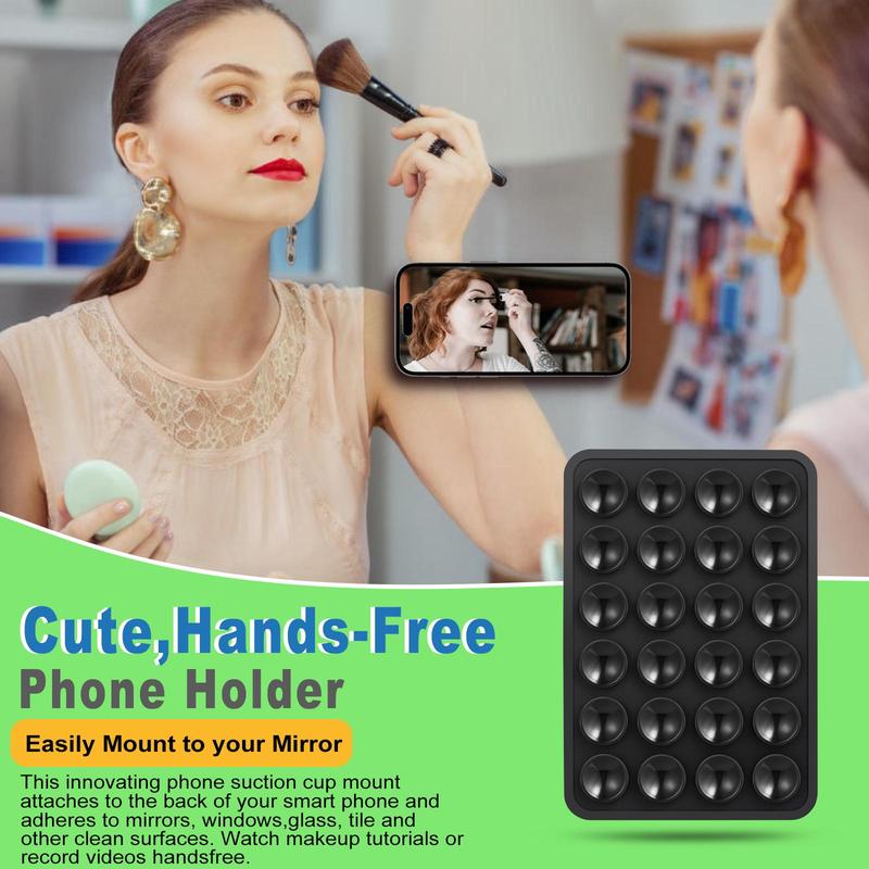 Phone Silicone Suction Cup Holder, Phone Stand, Mobile Phone Holder for Home Office Car 4