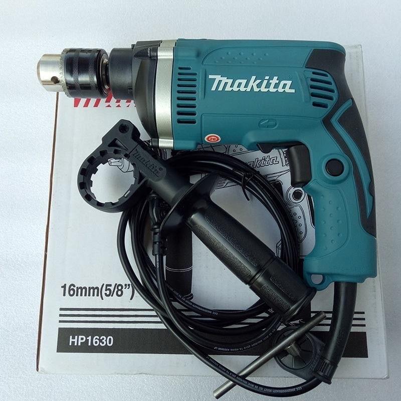 HQD1992 Máy Khoan Búa Bê Tông MaKiTa 1630 Đầu 13mm Cam Kết Motor 100% Đồng khoan tường gỗ.sắt. Bắt vít..vvv - Máy Khoan Điện Cầm Tay Hai Chế Độ hành liên doanh