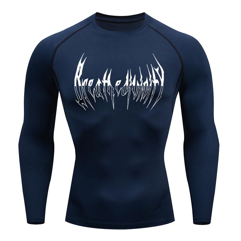 Product Introduction of Quần Áo Nhanh Khô, Áo Thun Thể Thao, Quần Áo Chạy Bộ, Dành Cho Nam Giới, Tập Gym, Thoáng Khí, Wicking, Quần Bó Co Giãn, Hàng Mới Về 17