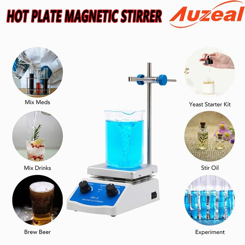 Auzeal Hotplate Magnetic Stirrer Digital - Pengaduk & Pemanas Magnet ...