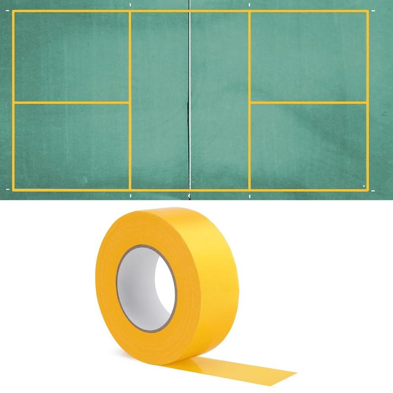 Product Introduction of Outdoor Multifunctional Pickleball Court Marking Tape Visible Weather Resistant Marking Tape Court Marker Sports Floor Strong Stickiness Tennis Court Tape 14