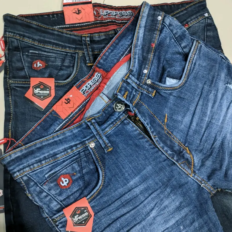 CELANA PANJANG JUMBO 28-38 JEANS SOBEK LAPIS BAHAN STRET BERKWALITAS ORIGINAL UPGRESS 1