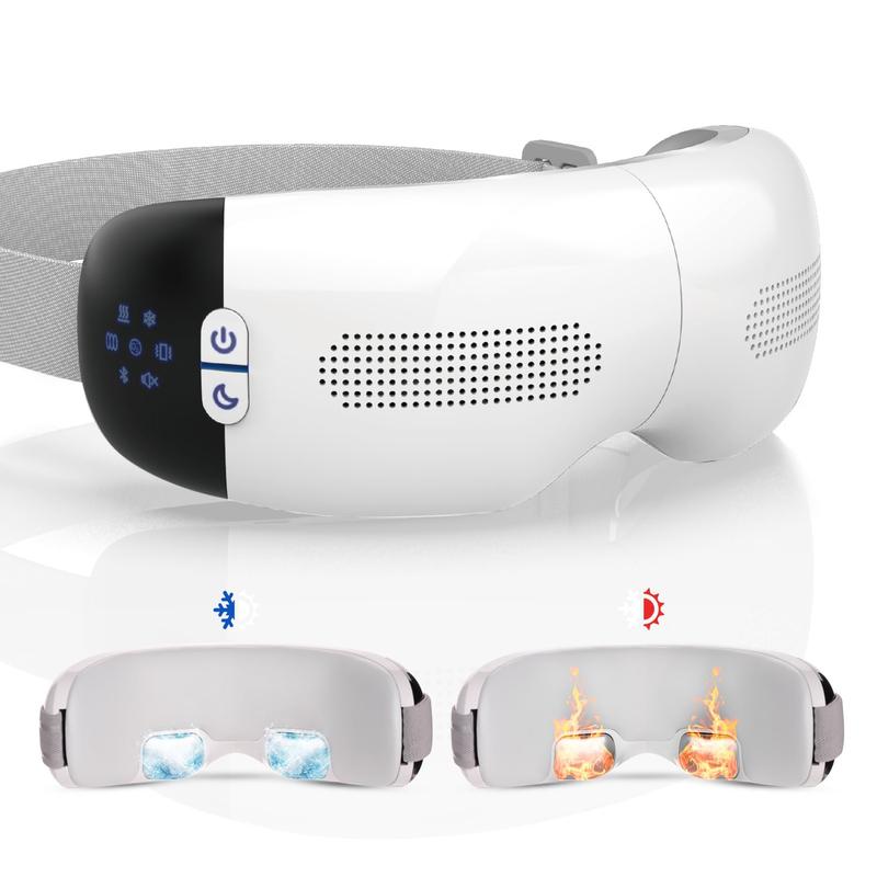 Product Introduction of Wireless Electric Eye Massager, Hot & Cold Compress Eye Massage Tool, Eye Care Instrument for Relaxation & Reducing Eye Strain 0