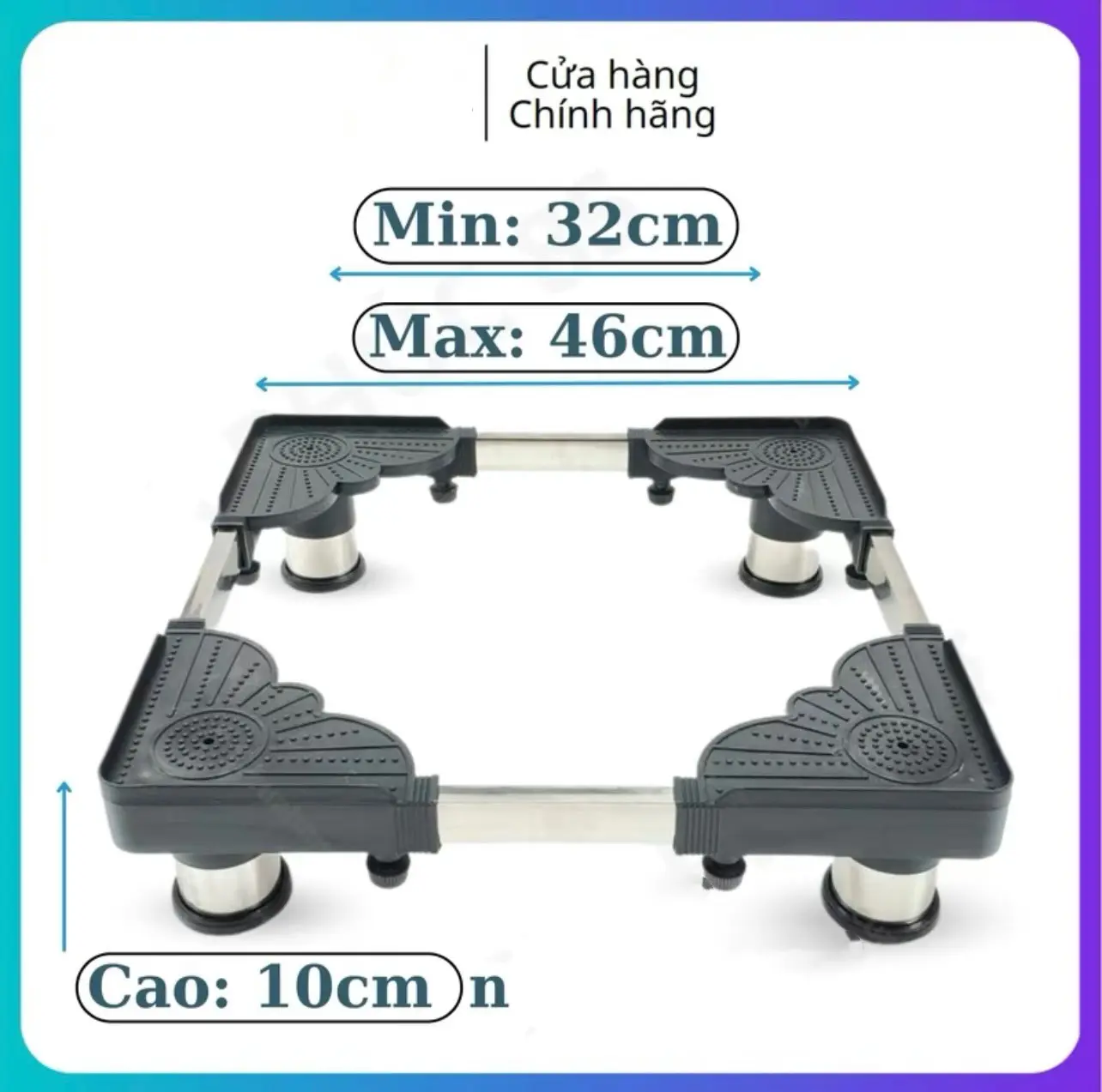 [ Hàng Loại 1 ] Chân Kệ Máy Lọc Nước Cao Cấp, Trụ Bọc Inox Đa năng Danh Cho Tất Cả Các Loại Máy Lọc, Bảo Hành 2 Năm