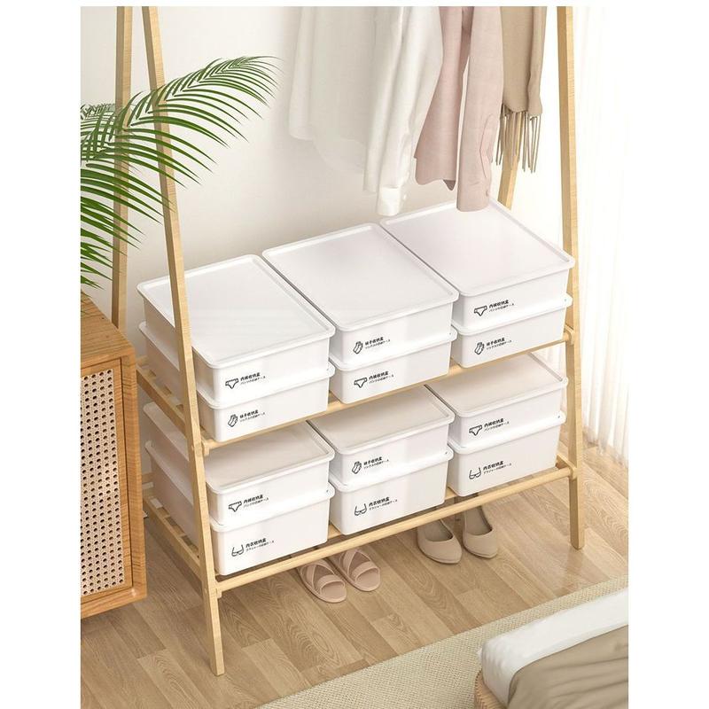 Underwear Storage Box Kotak Penyimpanan Pakaian Dalam Kaos Kaki Dengan Tutup Tempat Penyimpanan Pakain Dalam Serbaguna Merah 5