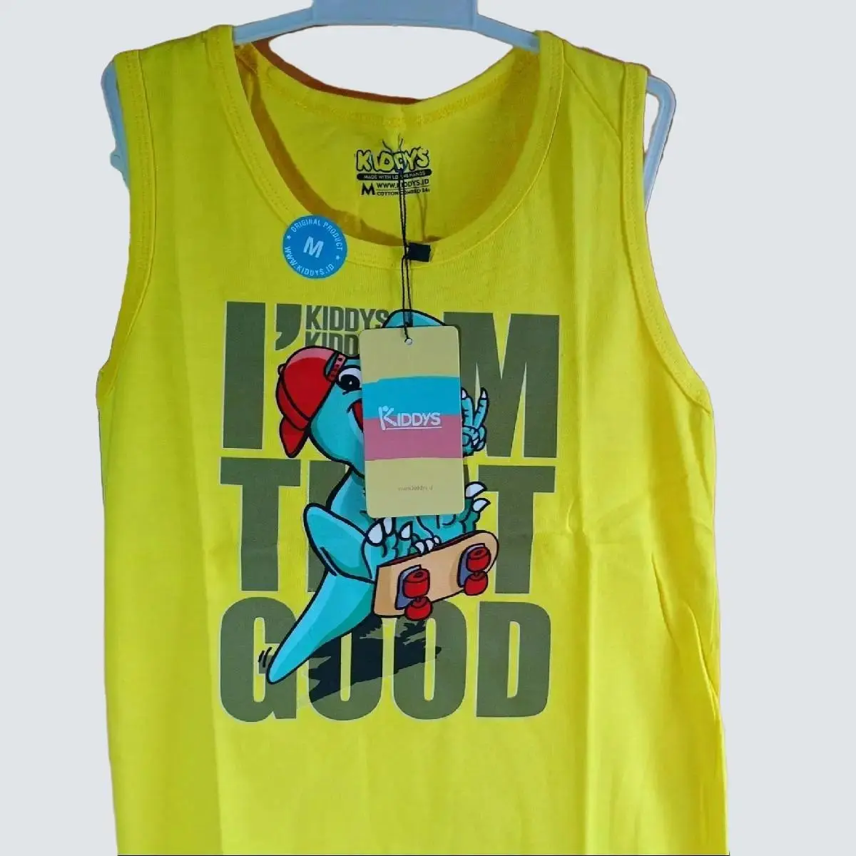 Kaos Kutung Singlet Kiddys (M) I'm Good READY STOK SIAP KIRIM