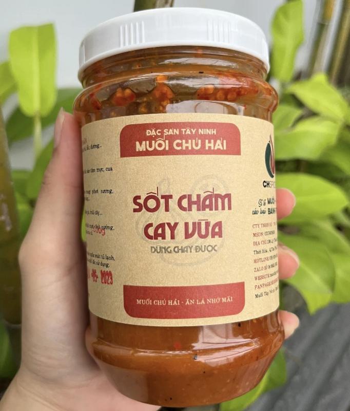 Sốt Chú Hải - sốt chấm cay vừa (Hũ 500g)