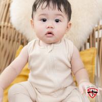 Gambar MemoryLife Little Dreamers Series | Airplay Romper | Romper Bayi Unisex Premium Umur 6 Bulan - 18 Bulan - Latte, 6-9 bulan dari MemoryLife Shop Kota Administrasi Jakarta Utara 4 Tokopedia