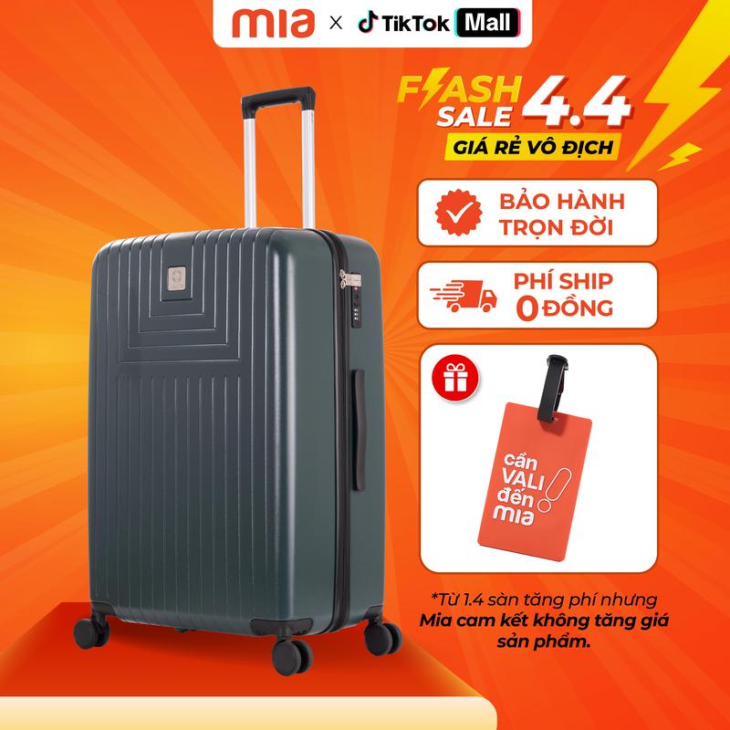 [ĐỒNG GIÁ 3 SIZE] Vali Larita Renzo BR28 3 size Vali kéo du lịch Chất liệu nhựa PC/ABS cứng cáp, bền bỉ, Chịu mọi va đập hạn chế trầy xước,Khoá số TSA chuẩn HOA KỲ - Vali MIA MIỄN PHÍ BẢO HÀNH TRỌN ĐỜI.