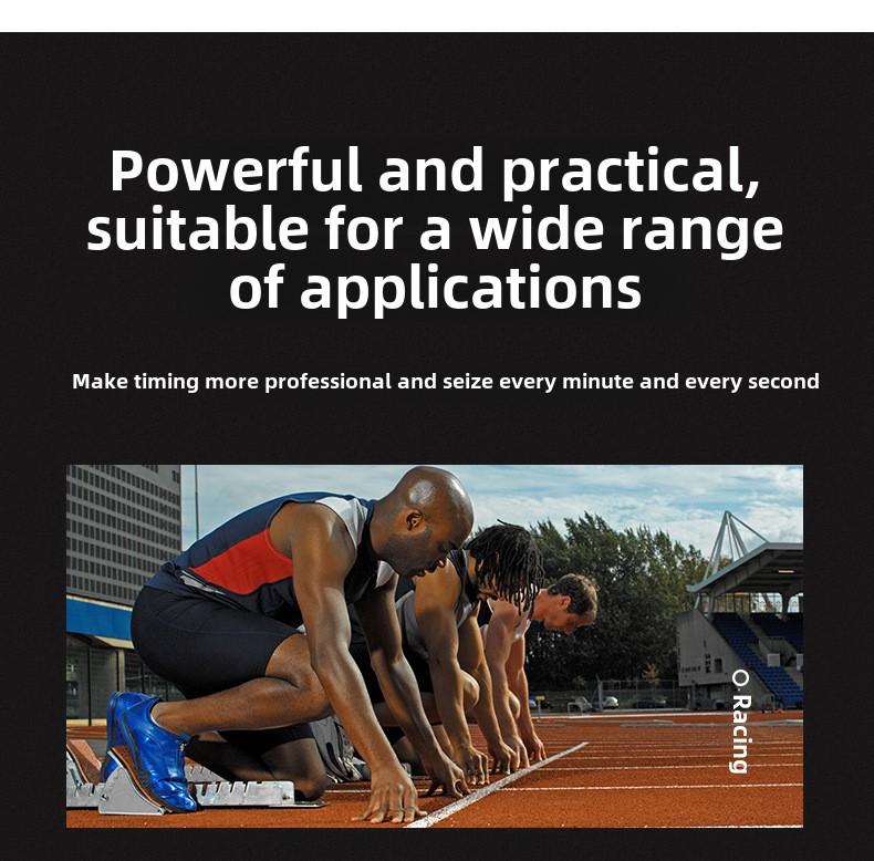 Product Introduction of Electronic stopwatch timer race students running professional gym training sports trainer sports code watch 7