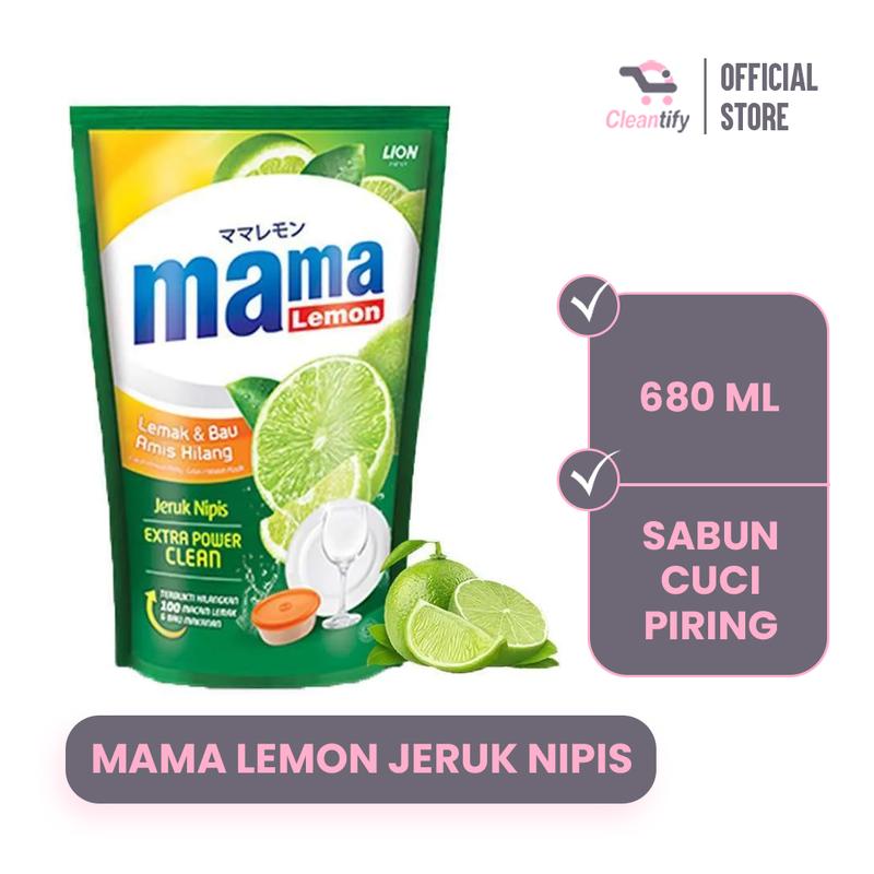 MAMA LEMON SABUN CUCI PIRING 680ML 0