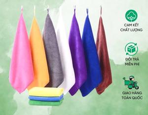 Khăn Nail, Khăn Làm Móng, Khăn đa năng Siêu Mềm Mại Hình Vuông, Kích Thước 30*30cm