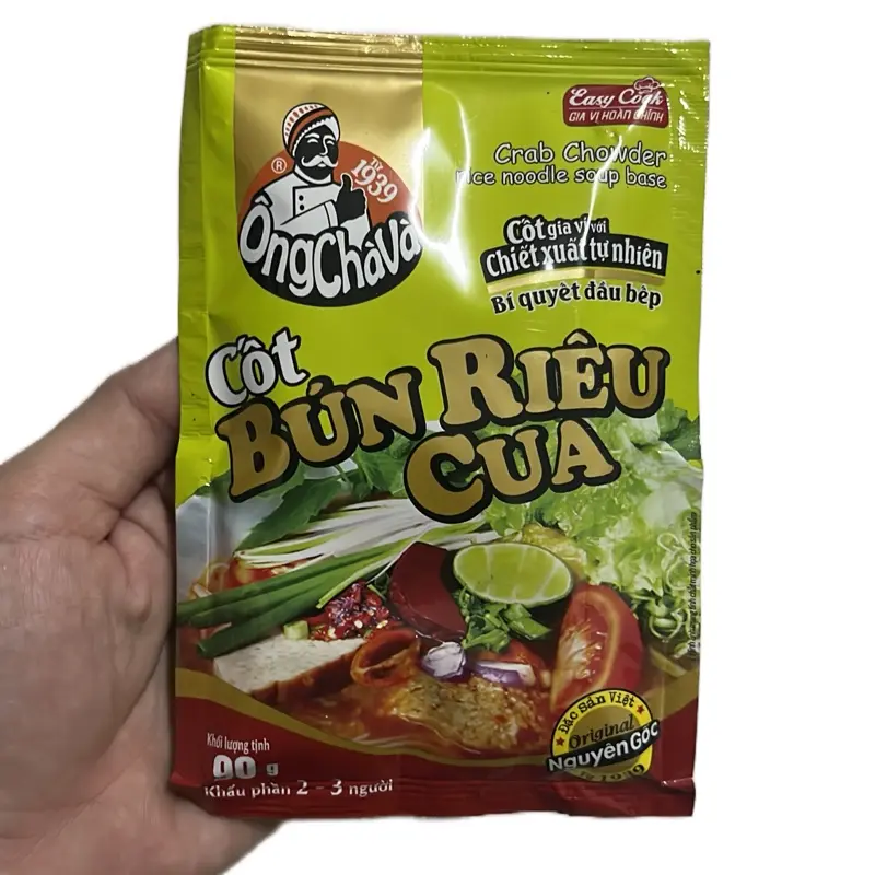 Cốt nấu Bún Riêu Cua gói 90g hiệu OCV