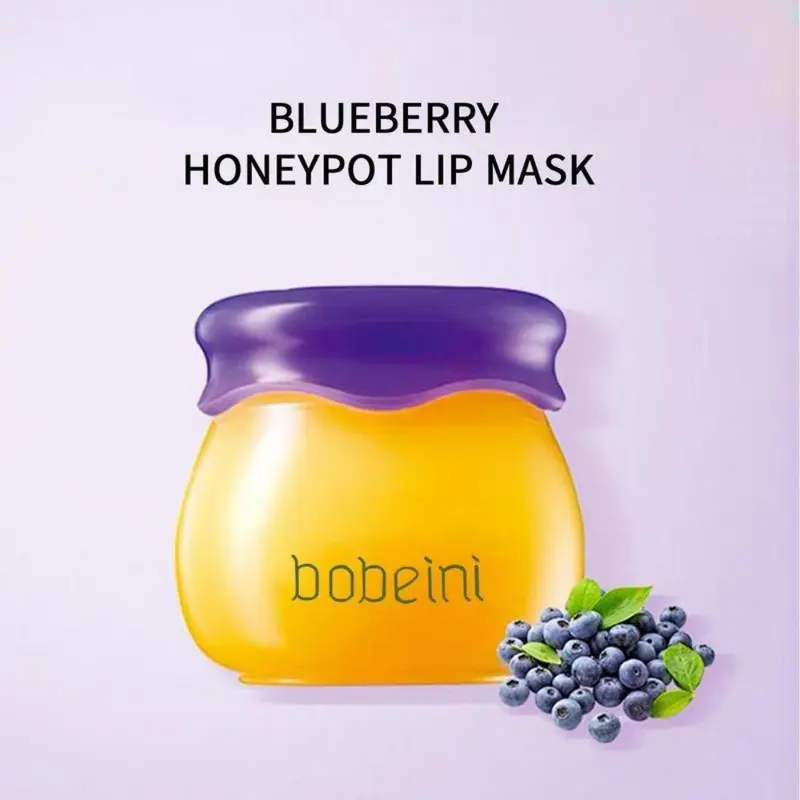 Eid Gift Hampers, Honey Jar Design Moisturizing Lip Mask, Comfort Hydrating Skincare Sleeping Lip Mask for Lip Care, Lip Moisturizer, Moisture Skincare Products 5