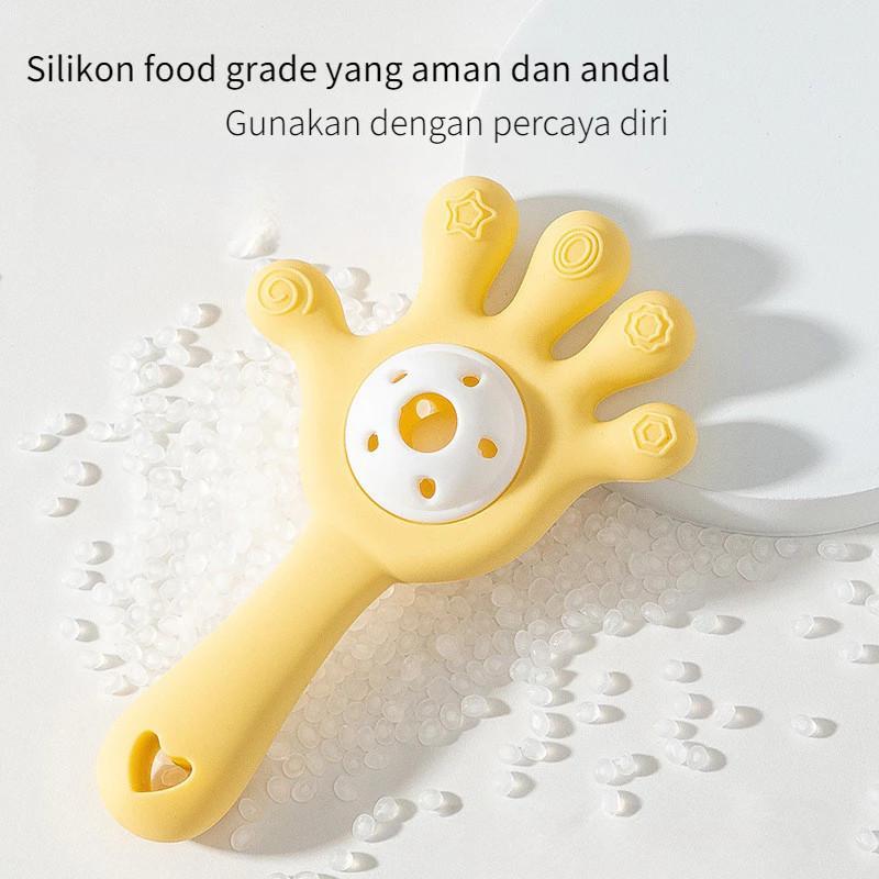 Mainan Bersuara untuk Bayi - Mainan Edukasi dengan Bunyi, Cahaya, dan Goyangan, Teether Silikon Food Grade Aman untuk Mulut Bayi 3+ Bulan Mainan Bersuara untuk Bayi - Mainan Edukasi dengan Bunyi, Cahaya, dan Goyangan, Teether Silikon Food Grade Aman untuk Mulut Bayi 3+ Bulan