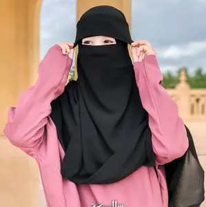 NIQAB BANDANA PONI BABYDOLL PREMIUM BY NIQAB SALIKAH