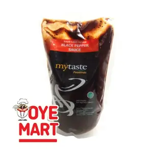 MYTASTE BLACK PEPPER SAUCE 500GR SAUS LADA HITAM Bahan Saos