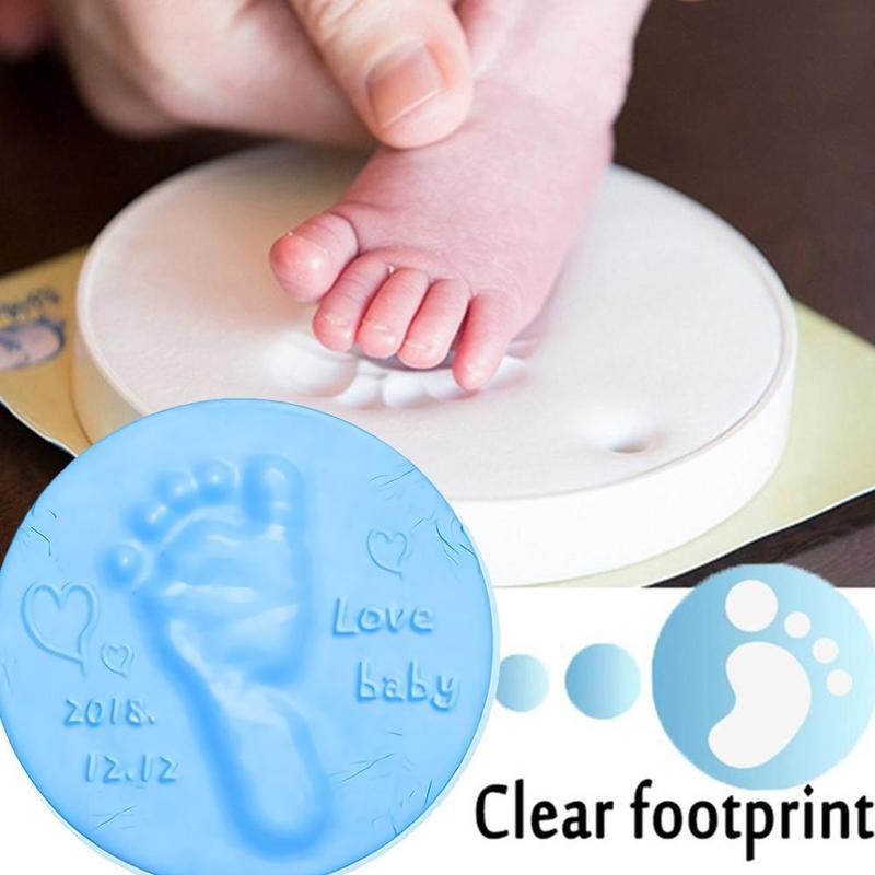 Đệm mực tay và chân cho Em Bé Thiết kế vui nhộn, Khuôn bùn tay và chân cho Em Bé In tay và chân cho Em Bé T0I1 2