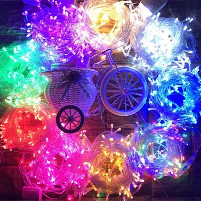 TSA (COD) Lampu Tumbler Lampu Hias Natal Lampu Tumblr 10 Meter 50 Led Lampu Hias Dekorasi Kemasan Plastik & BOX (BELI LOKAL) 0