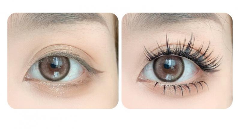 Product Introduction of XIXI-5D Curled False Eyelash Clusters Transparent One Piece Natural Pseudo Natural Pure Pure Desire Style Manga Eyelash 5