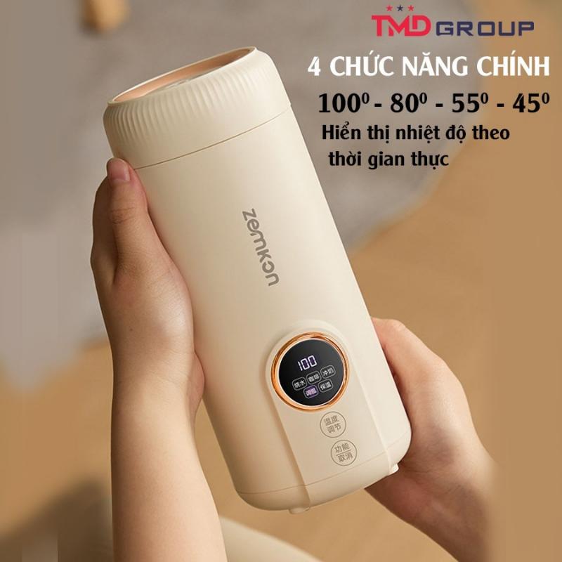 [Sản phẩm mới bán chạy] đun siêu tốc ZEMKON dung tích 550ml, bình đun - pha sữa di động du lị, du lịch bảo hành 12 tháng dung tích 550ml, bình đun nhép môn chạy] gỉ 316 5