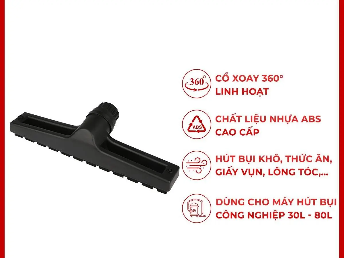 Bàn hút bụi dùng cho máy hút bụi công nghiệp