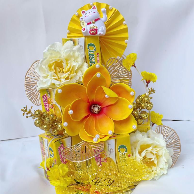 Mã A3: Set Phụ Kiện Tết Trang Trí Tháp Bánh, Tháp Nước