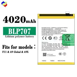 Battery Compatible OPPO F11 BLP707 Batre Baterai Batrei Batrai