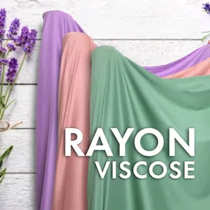 Kain Rayon Katun Rayon Viscose Premium Harga per 0,5m Kahatex
