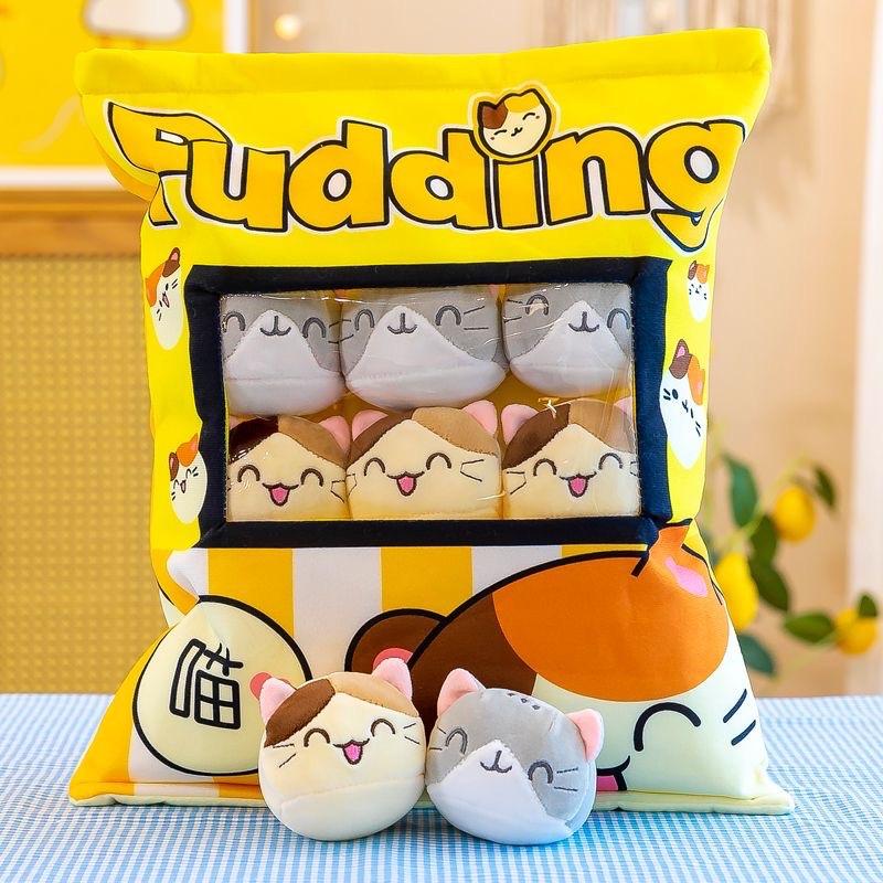 Product Introduction of ￼Gối Pudding , Gối Ôm Nhồi  Thú Bông Hình Ngộ Nghĩnh Đáng Yêu 10