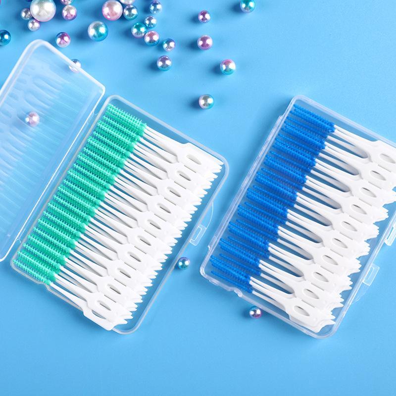 Comfort Dental Floss, Silicone Dental Flosses, Oral Care Gap Brush, Tooth Gap Cleaning Tool, Daily Oral Care Product 6
