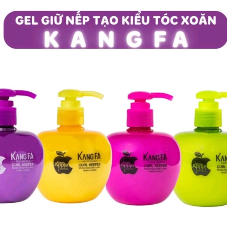 Gel Vuốt Tóc Xoăn Mềm Wax Hương Quả Táo Tạo Kiểu Tóc Uốn Sóng Dưỡng Tóc Phục Hồi Tóc Khô Sơ 260ml